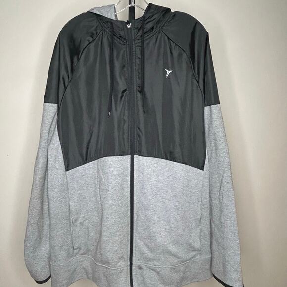 Old Navy Active Men’s XXL zippered sweatshirt jacket summer fall‎ sport golf - Picture 1 of 4